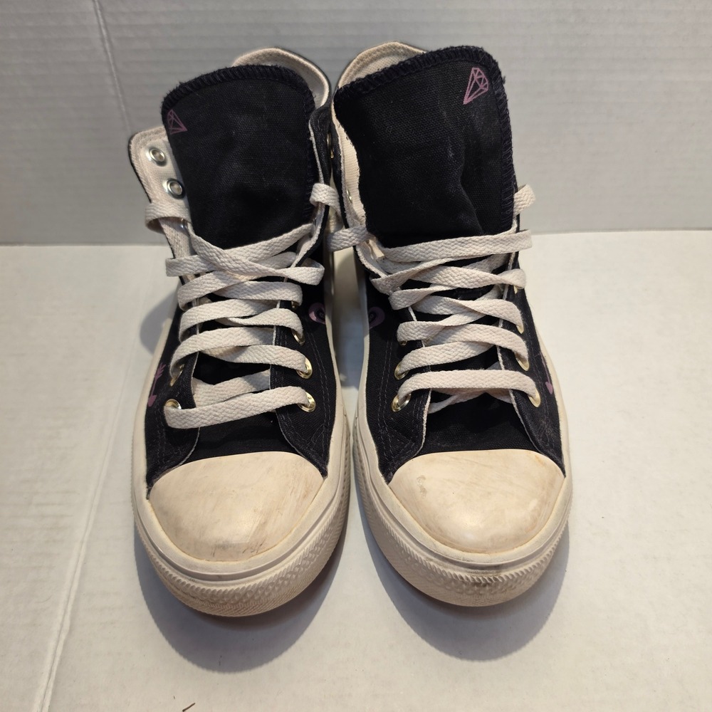 Converse Chuck Taylor All Star Move Platform Black Rabbit A07136C Womens Size 7